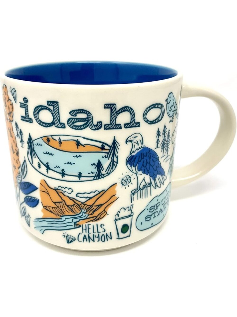 Idaho Travel Mug - 14 Fl Oz Coffee Cup, Souvenir Drinkware, Collectible Gift